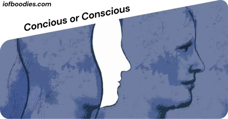 Concious or Conscious