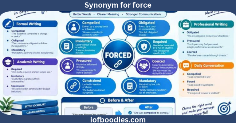 synonym for force