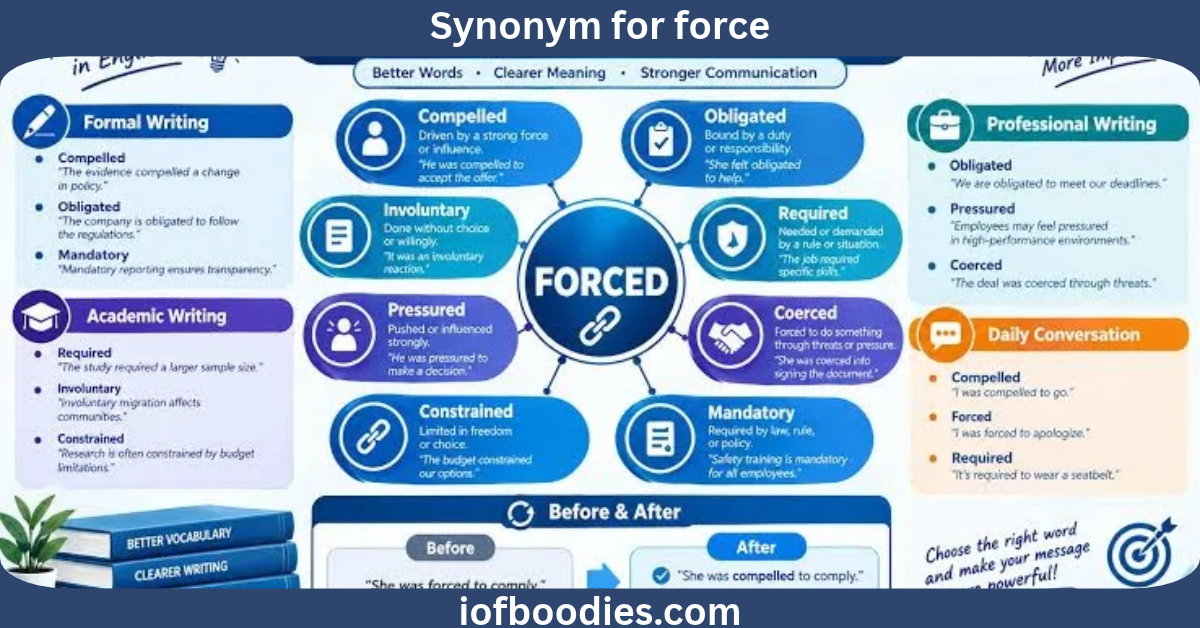 synonym for force