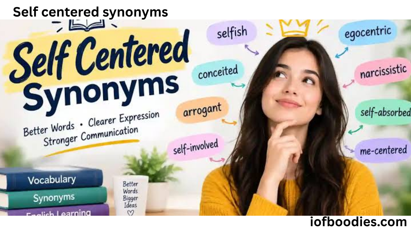 self centered synonyms