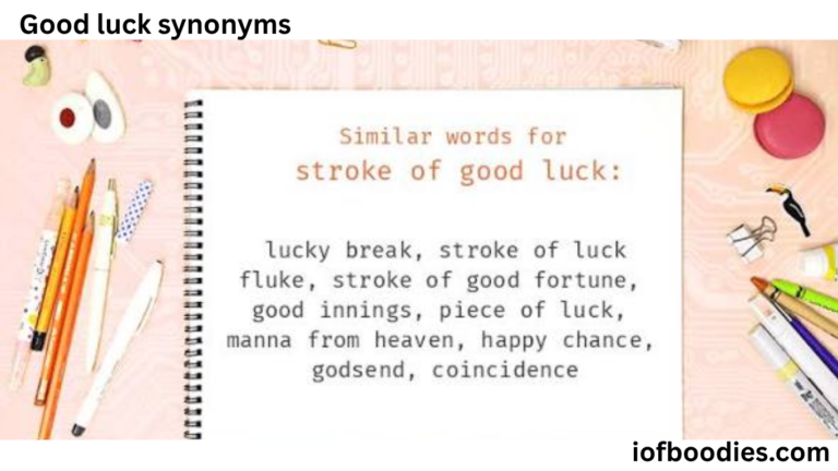 good luck synonyms