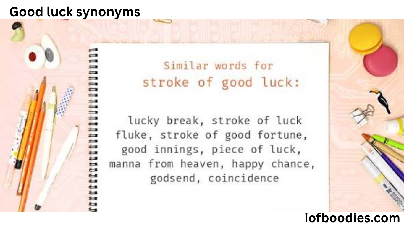 good luck synonyms